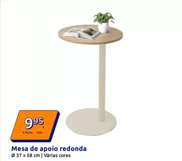 Mesa De Apoio Redonda