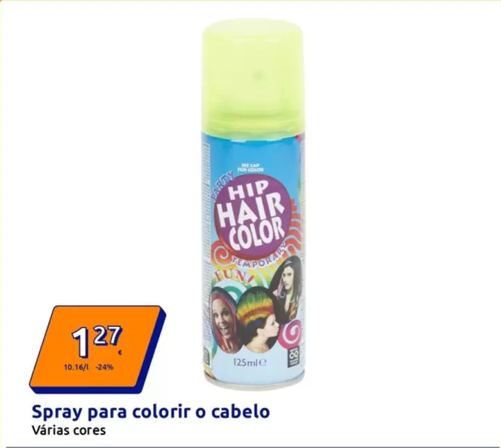 Spray Para Colorir O Cabelo