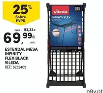 Vileda - Estendal Mesa Infinity Flex Black