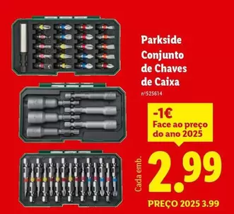 parkside - Conjunto De Chaves De Caixa