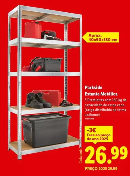 parkside - Estante Metálica