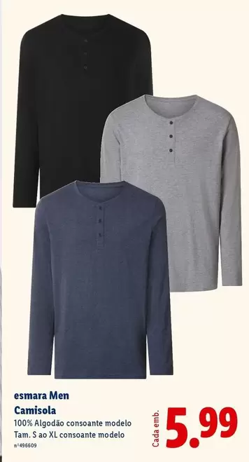 Esmara - Man Camisola