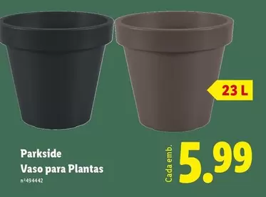 parkside - Parkside Vaso Para Plantas