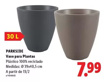 parkside - Vaso Para Plantas