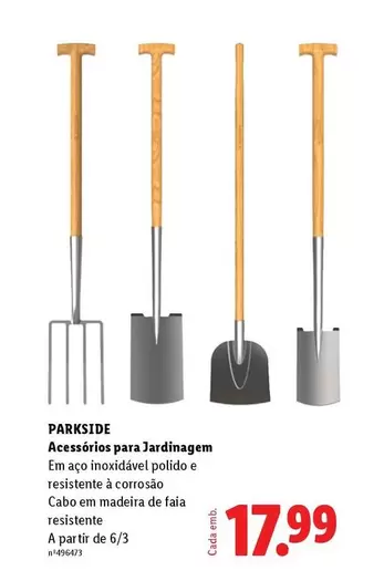 parkside - Acesorios Para Jardinagem