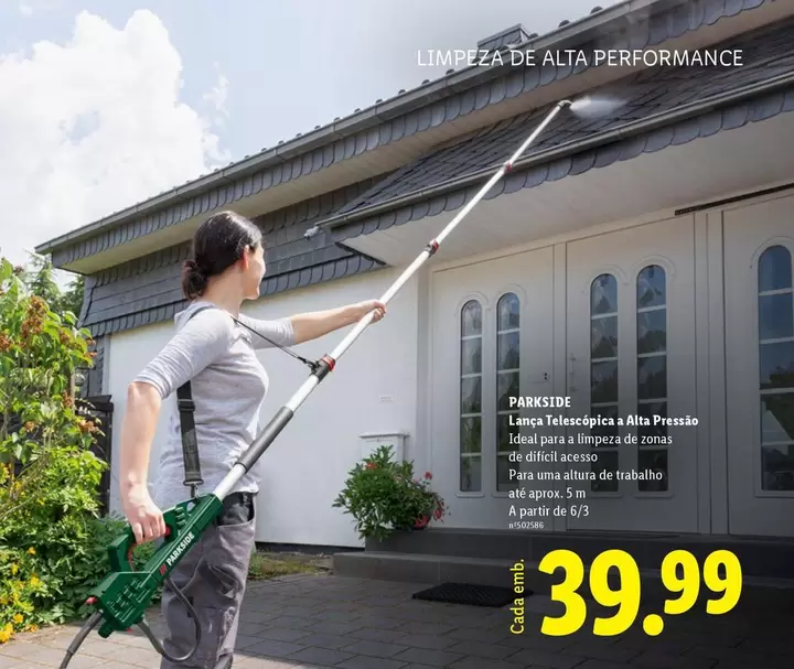 parkside - Lana Telescopica A Alta Persilo