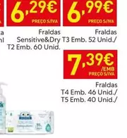 A+ - Fraldas T3 Emb. 52 Unid.