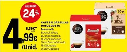 Nescafé - Cafe Em Capsulas Dolce Gusto