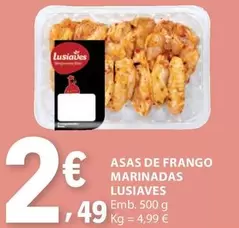 Lusíadas - Asas De Frango Marinadas