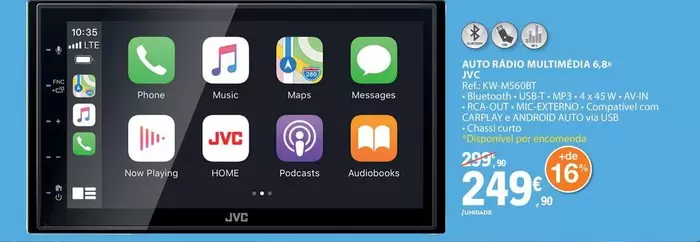 JVC - Auto Radio Multimeca 6g