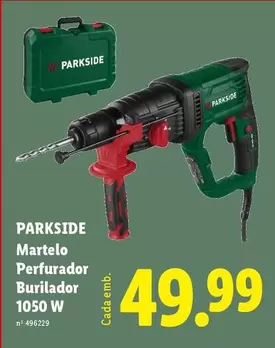 parkside - Martelo Perfurador Burilador 1050 W