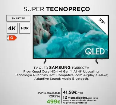 Samsung - Tv Qled TQ55Q7FA