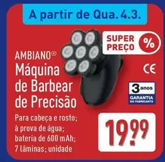 Maquina De Barbear De Precisao