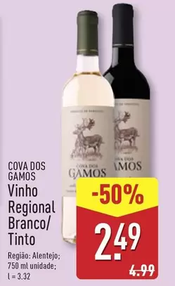 Alentejo - Cova Dos Gamos Vinho Regional Branco