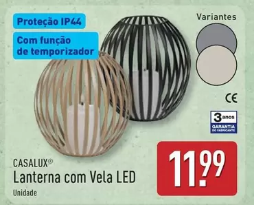 .Com - Lanterna Com Vela Led