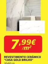Revestimento Ceramico "Casa Gold Brilho"