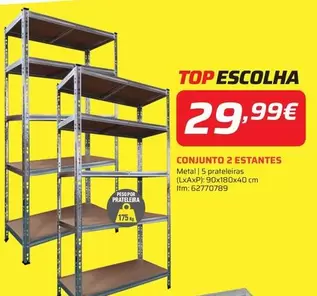Conjunto 2 Estantes