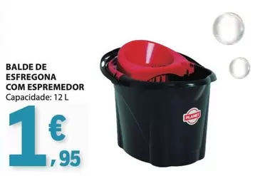 .Com - Balde De Esfregona Com Espremedor