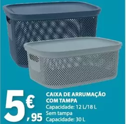 .Com - Caixa De Arrumacao Com Tampa