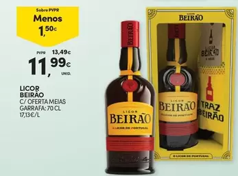 Licor Beirao - C/ Oferta Meias Garrafa
