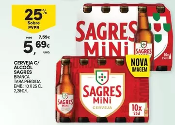 Sagres - Cerveja C/ Alcool