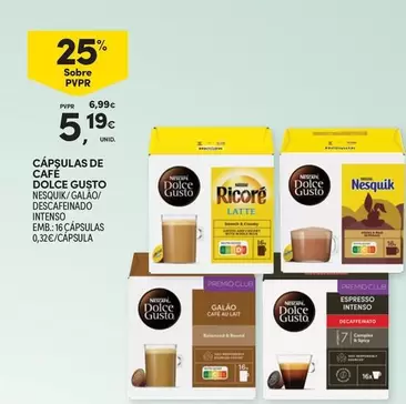 Nesquik - Capsulas De Cafe Dolce Gusto