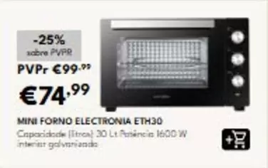 Electronia - Mini Forno Eth30