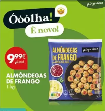 pingo doce - Almôndegas De Frango