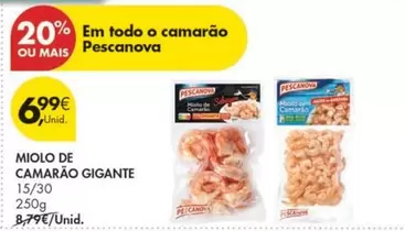 Pescanova - Miolo De Camarão Gigante