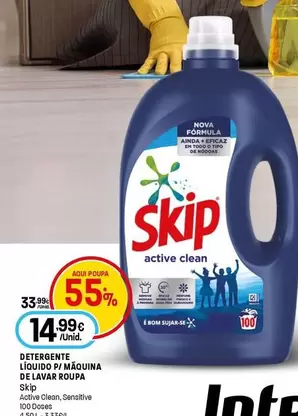 Skip - Detergente Liquido P/Maquina De Lavar Roupa
