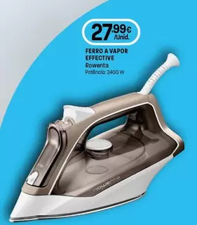 Rowenta - Ferro A Vapor Effective