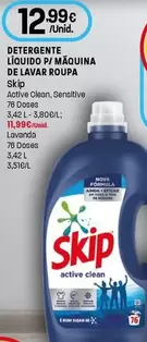 Skip - Detergente Liquido P/ Maquina De Lavar Roupa