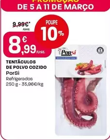 Porsi - Tentáculos De Polvo Cozido