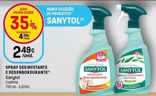Sanytol - Spray Desinfetante E Desengordurante