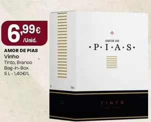 Amor De Pias - Vinho