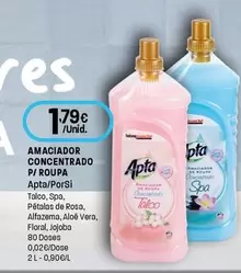 Apta/Porsi - Amaciador Concentrado P/ Roupa