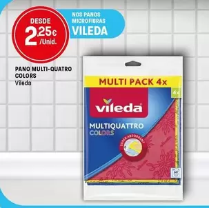 Vileda - Pano Multi-Quatro Colors