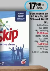 Skip - Detergente Em Po P/Maquina De Lavar Roupa