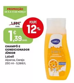 Labell - Champo E Condicionador Junior