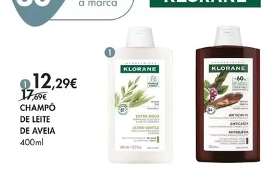 Klorane - Champo De Leite De Aveia