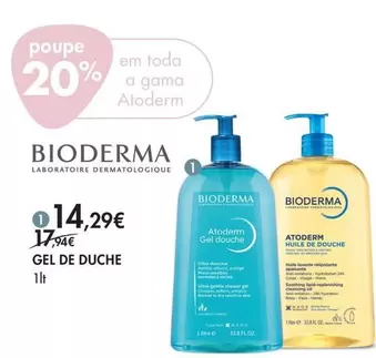 Bioderma - Gel De Duche