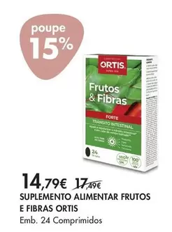 Suplemento Alimentar Frutos E Fibras