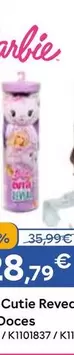 Barbie -  Cutie Reveal Lazos Dulces Gatito