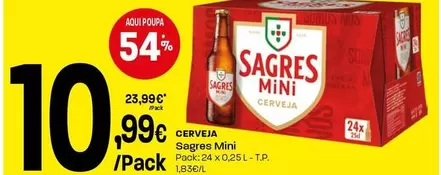 Sagres Mini - Cerveja