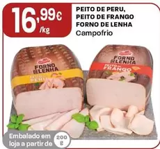 Campofrio - Peito De Peru, Peito De Frango, Forno De Lenha