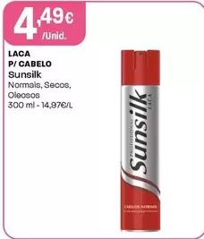Sunsilk - Laca P/Cabelo