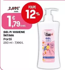 Porsi - Gel P/Higiene Intima