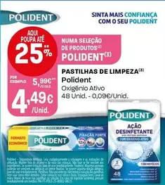 Polident - Pastilhas De Limpeza