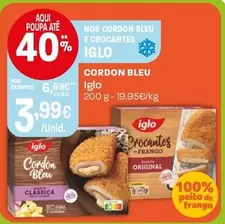 Iglo - Nos Cordon Bleu E Crocantes