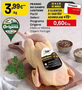 Porsi Select - Frango Do Campo Lusitano 